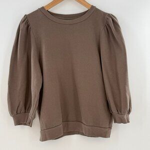 Gestuz Nankitagz Sweatshirt Earth Brown Size Medium